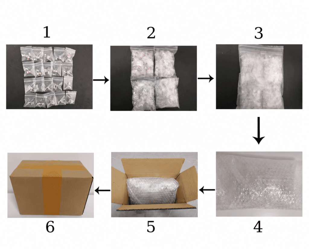 silverjewelry bulk order packing by fuyujewels