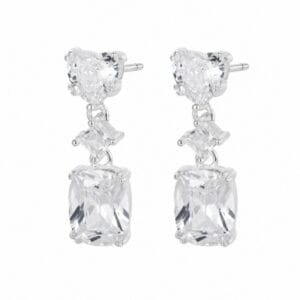 925 Sterling Silver Colorful Statement Chandelier Earrings for Wholesale Buyers - E00196