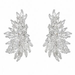 925 Sterling Silver Colorful Statement Chandelier Earrings for Wholesale Buyers - E00202