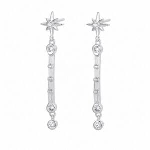 925 Sterling Silver Colorful Statement Chandelier Earrings for Wholesale Buyers - E00204