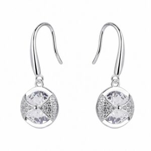 925 Sterling Silver Colorful Statement Chandelier Earrings for Wholesale Buyers - E00207