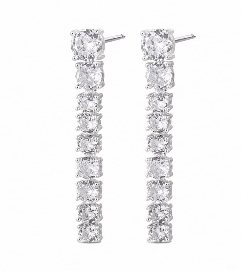 Crystal Drop Earrings for Bridal and Evening Lines wholesale earring style E00229