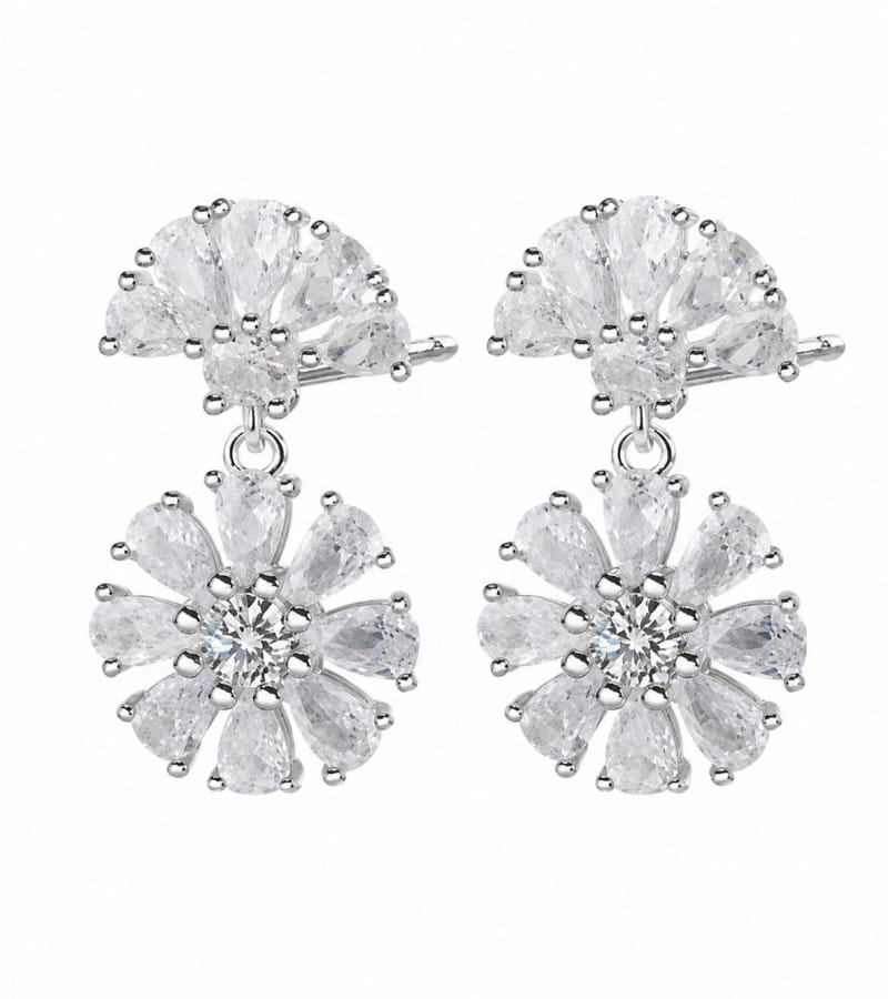 Crystal Drop Earrings for Bridal and Evening Lines wholesale earring style E00230