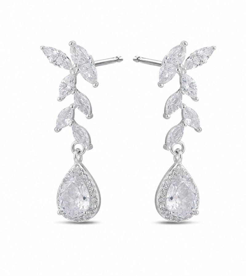 Crystal Drop Earrings for Bridal and Evening Lines wholesale earring style E00235