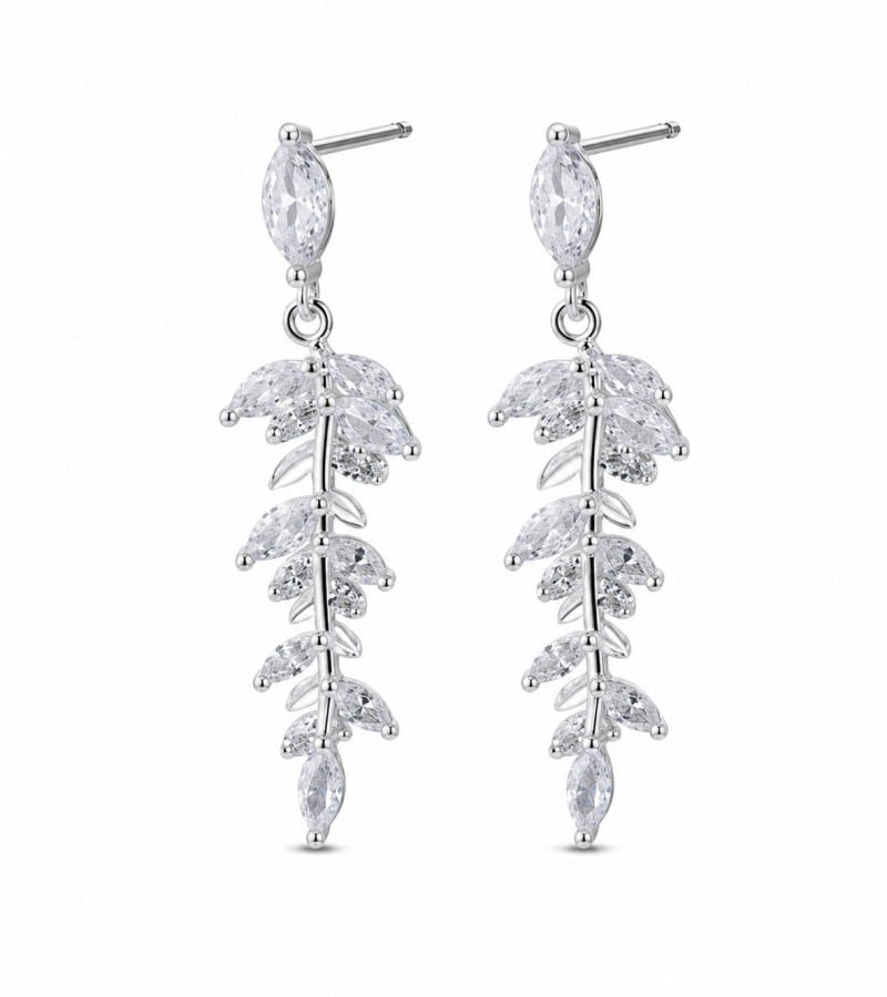 Crystal Drop Earrings for Bridal and Evening Lines wholesale earring style E00236