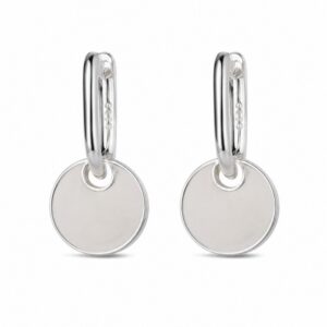 925 Sterling Silver Novelty Silver Earrings with Distinct Motif Detail for Wholesale Buyers - E00245