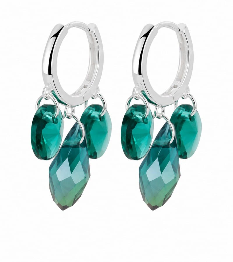 statement dangle for silver dangle earrings collection E0033