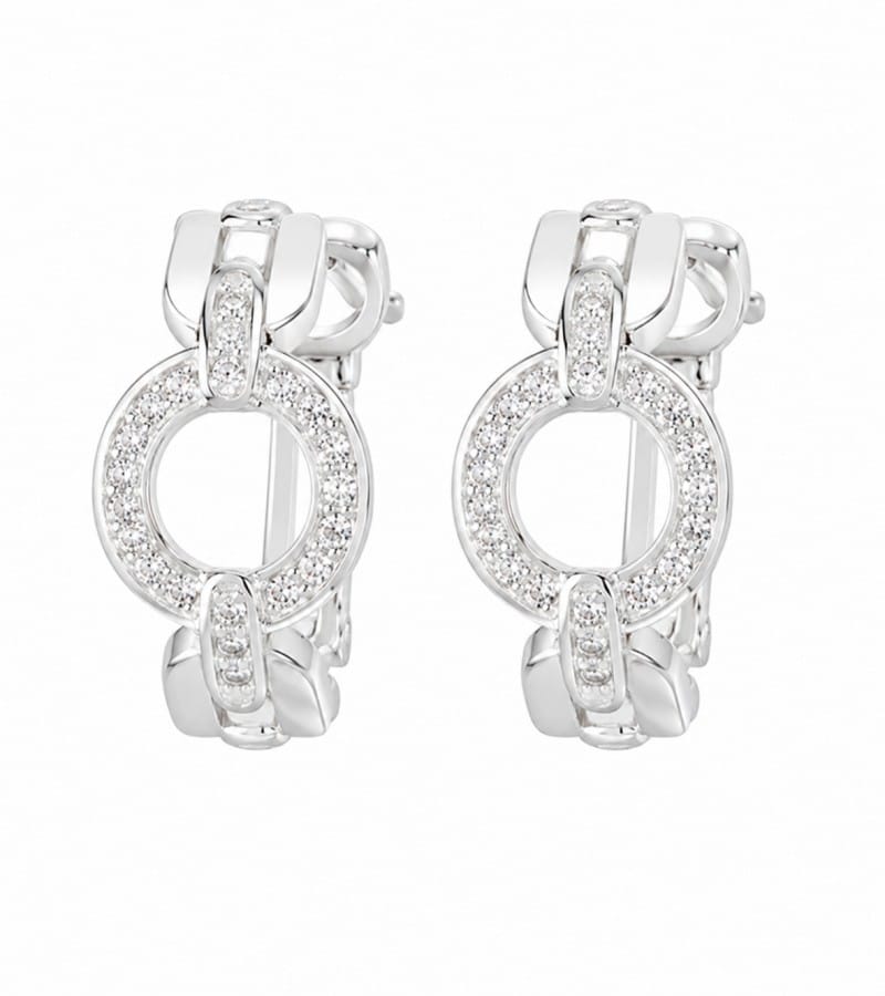 plain huggie hoop for sterling silver hoop earrings collection E0069