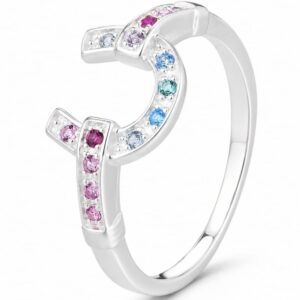 925 Silver Colorful Open Wrap Ring Wholesale