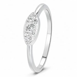925 Silver Marquise Leaf Stone Ring Wholesale