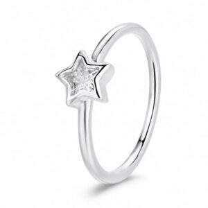 925 Silver Single Star Ring Wholesale