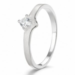 925 Silver Small Star Solitaire Ring Wholesale