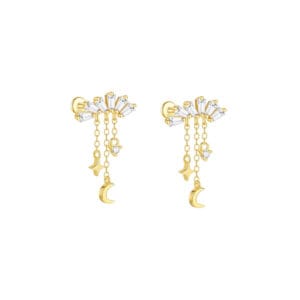 Cz Drop Earrings Wholesale - E00259