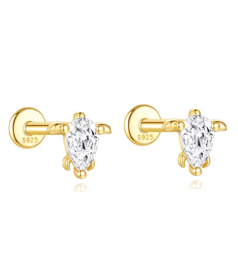 Silver Cz Stud Earrings Wholesale