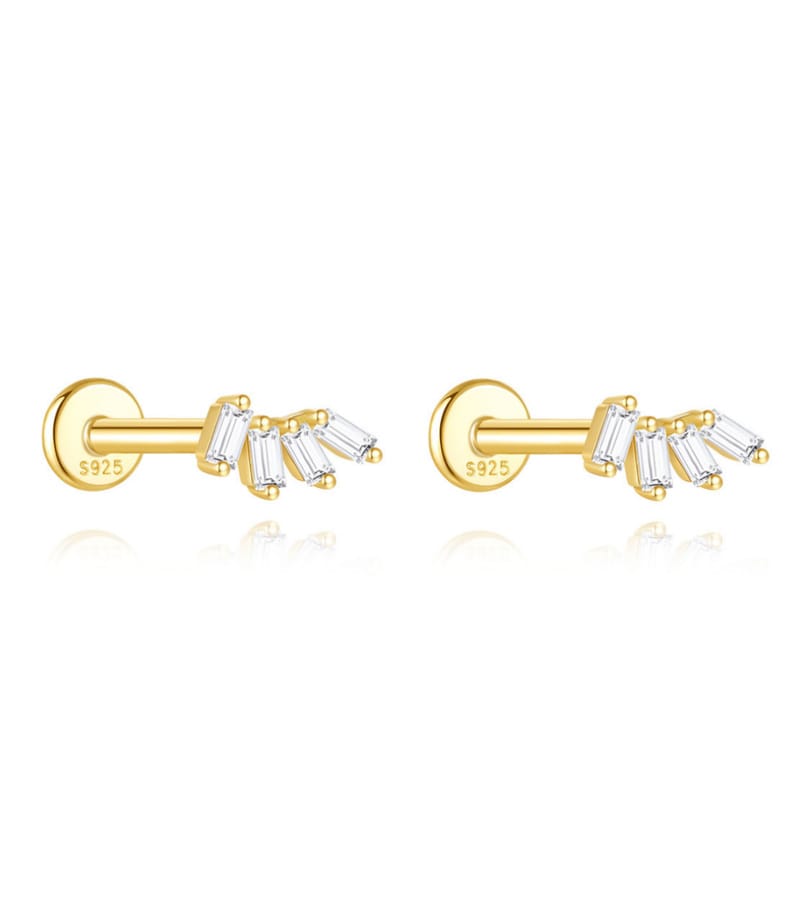 Cubic Zirconia Stud Earrings Supplier Style