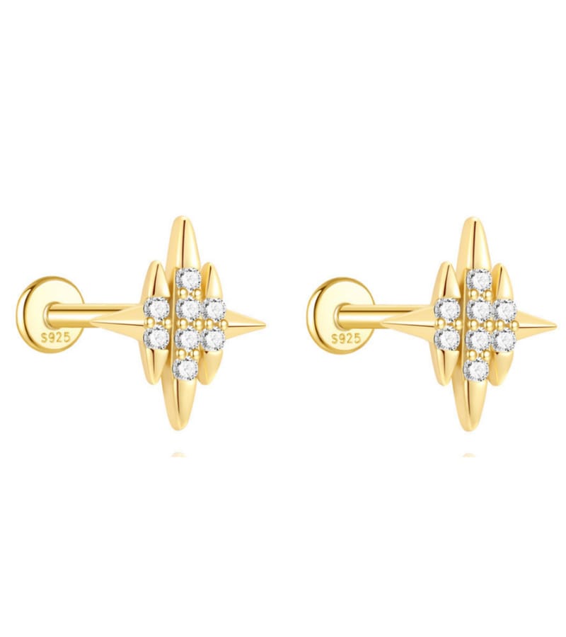 Cubic Zirconia Earring Studs for Jewelry Brands