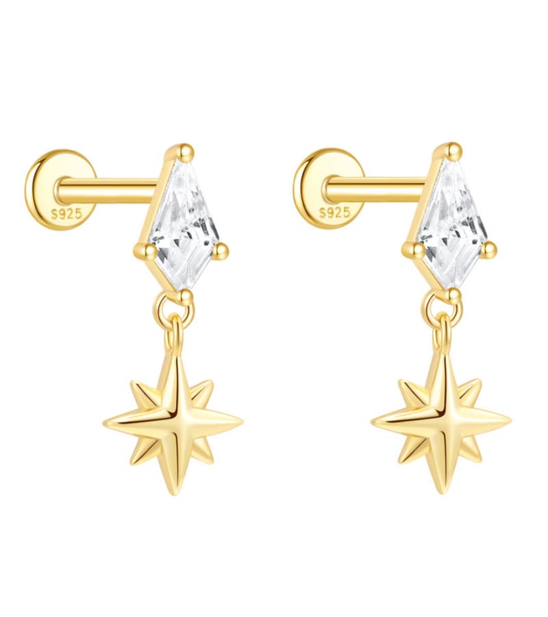 Cubic Zirconia Earrings Dangle for Jewelry Brands