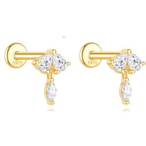 Silver Earrings Drop Earrings for Jewelry Brands - E00302