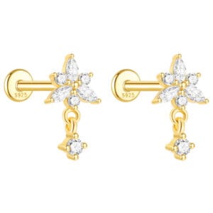 Silver Drop Earring Supplier Style - E00304