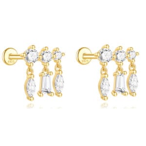 Sterling Silver Dangle Earrings Wholesale - E00307
