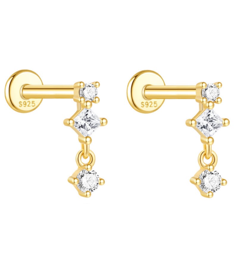 Drop Earrings Silver for Jewelry Brands