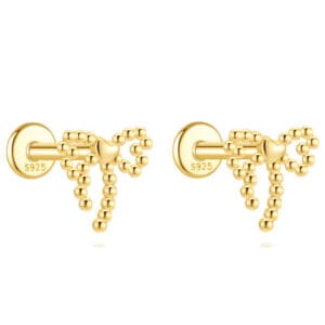 Silver Stud Earrings for Jewelry Brands - E00314