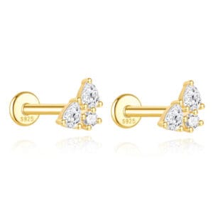 Sterling Silver Stud Earring Sets - E00341