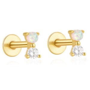 Opal Earring Studs Wholesale - E00355