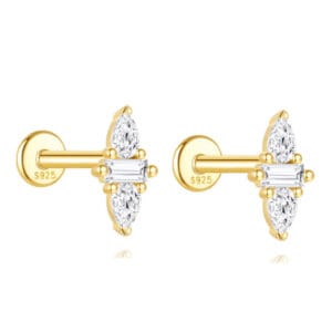 Sterling Silver Studs Earrings - E00365
