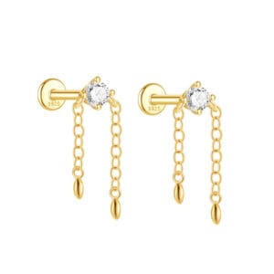 Dangle Earrings with Stones Supplier Style - E00376