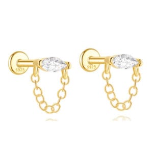 Dangle Earrings Sterling Silver - E00377