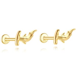 925 Silver Silver Stud Earring - E00390
