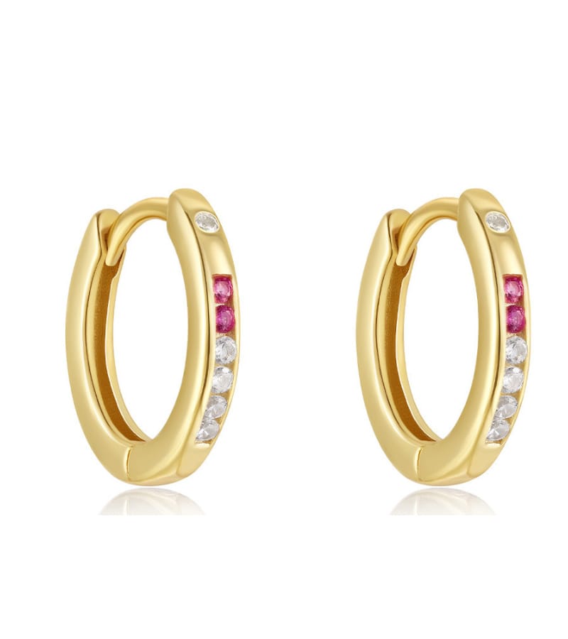 Colored Hoop Earrings Wholesale