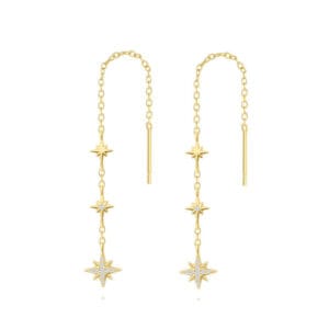 Silver Dangle Earring Wholesale - E00403
