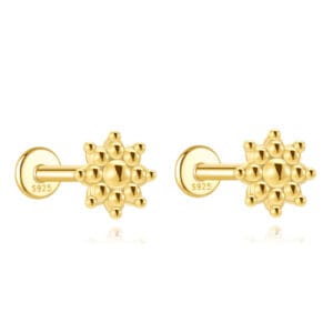 Custom 925 Silver Sterling Silver Earrings - E00414