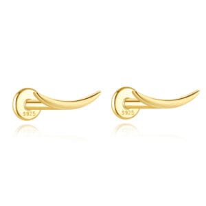 Stud Sterling Silver Earrings Supplier Style - E00421