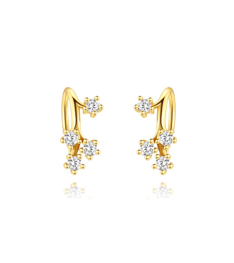 Bottega Veneta Silver Drop Earrings for Jewelry Brands