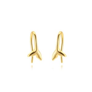 Silver Earrings Drop Supplier Style - E00440