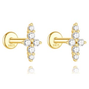 Custom 925 Silver Micro Stud Earrings - E00451