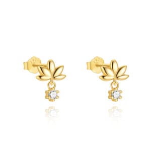 Turquoise Stud Earrings Sterling Silver - E00459