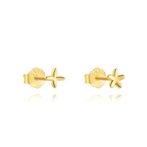 Silver Stud Earrings Plain Supplier Style - E00470