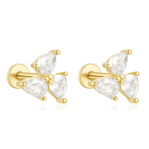 Tiny Sterling Silver Stud Earrings for Jewelry Brands - E00480