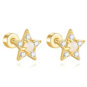 Vintage Opal Earrings - E00509