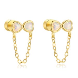 Custom 925 Silver Teardrop Silver Earrings - E00527