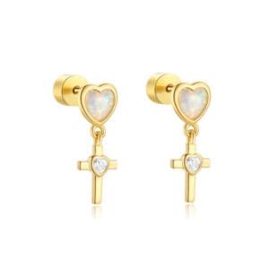 Tear Drop Earrings Silver - E00529