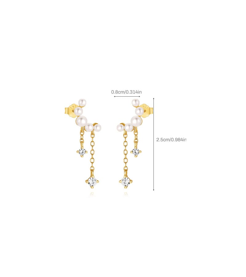 Pearl Drop Earrings Wholesale