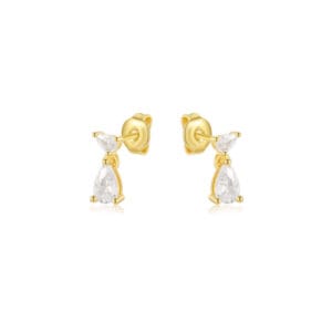 Sterling Silver Flat Back Stud Earrings - E00591