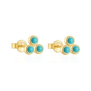 Turquoise Stud Earrings - E00597