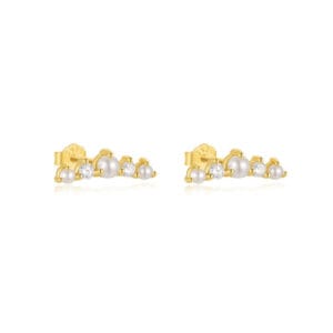 Silver Ball Earrings Studs Wholesale - E00623