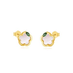 Sterling Silver Fire Opal Earrings Supplier Style - E00626